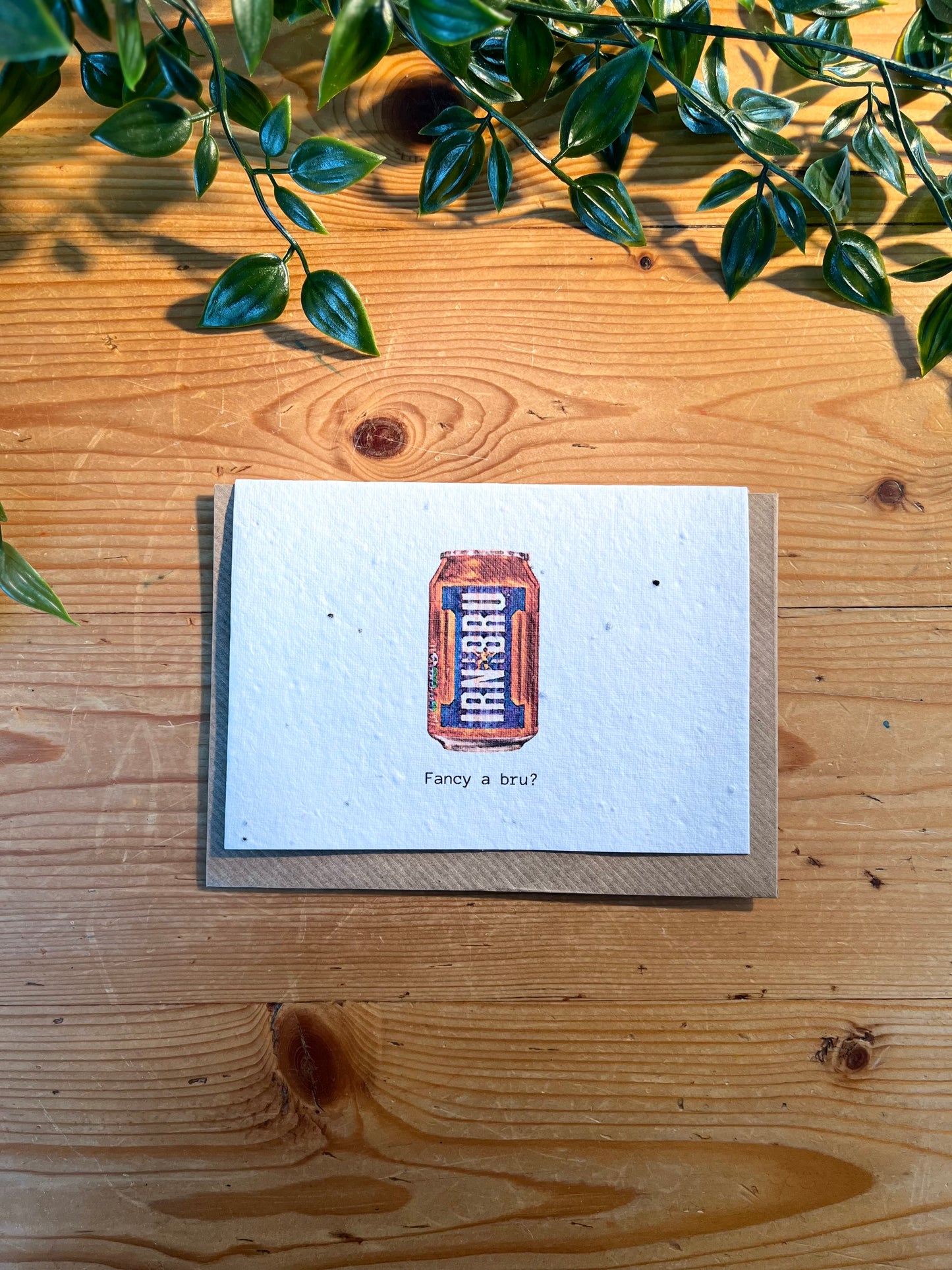 Paper Seed Card - Fancy A BruPaper Seed Card - Fancy A Bru"Handmade, packed full of bee friendly flower seeds and made from 100% Pre-consumer recycled cotton"
Our seed paper cards are made here at Scribe and Grow using seedScribe & GrowScribe & GrowPaper Seed Card - Fancy
