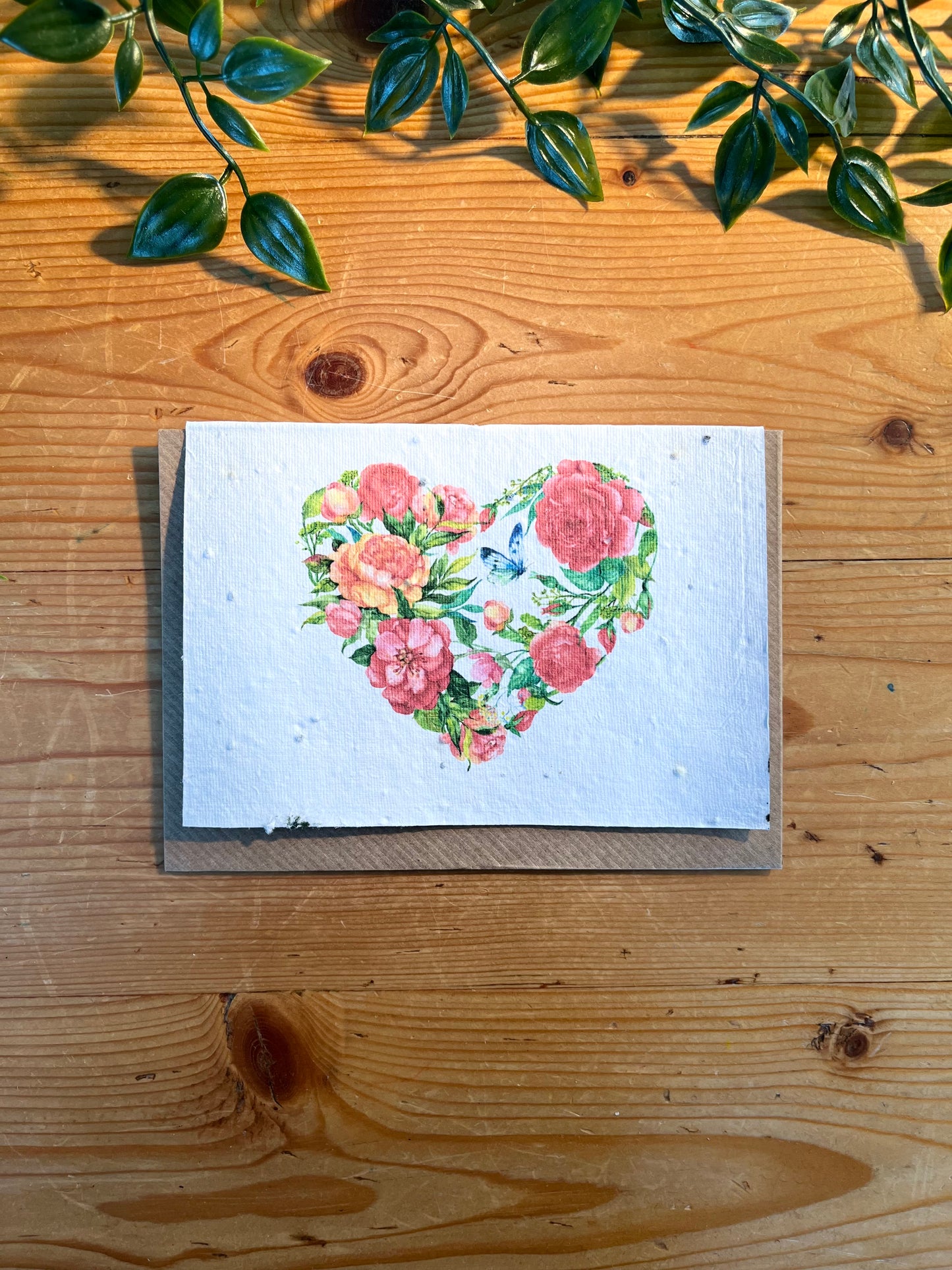 Paper Seed Card - But Heart FlowersPaper Seed Card - But Heart Flowers"Handmade, packed full of bee friendly flower seeds and made from 100% Pre-consumer recycled cotton"
Our seed paper cards are made here at Scribe and Grow using seedScribe & GrowScribe & GrowPaper Seed Card -