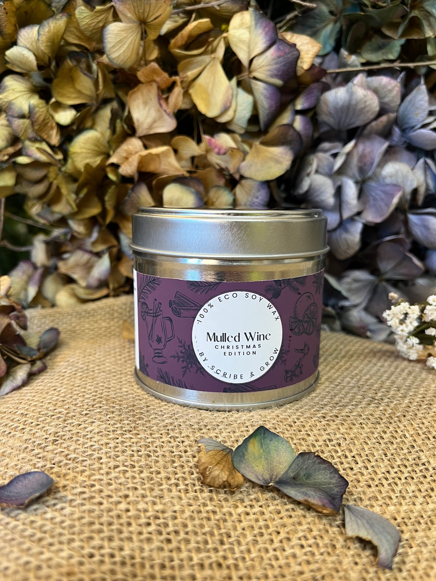 Grow Candle - Mulled WineScented CandleGrow Candle - Mulled WineRaspberries and cherries combined with pink and black peppercorns create a sophisticated fragrance, enhanced by notes of rose, musk, and amber.
Our Grow Candles are Scribe & GrowScribe & GrowGrow Candle - Mulled Wine