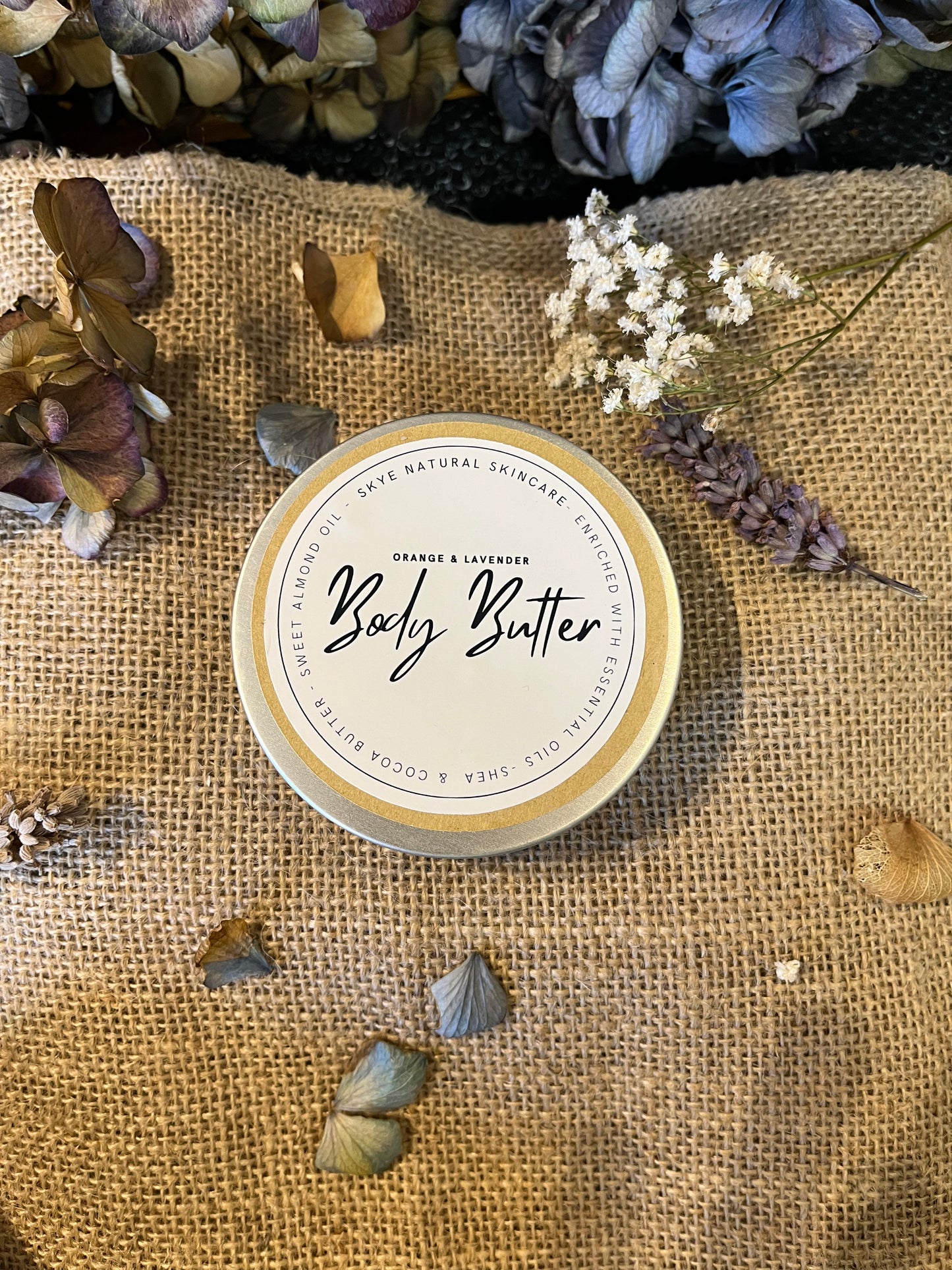 Skye Natural Skincare Body Butter - Orange & LavenderSkincareSkye Natural Skincare Body Butter - Orange & LavenderTreat your skin to the luxurious, intensely hydrating formula of Skye Natural Skincare's Body Butter, enriched with a calming blend of Orange and Lavender essential Scribe & GrowScribe & GrowSkye Natural Skincare Body Butter - Orange & Lavender