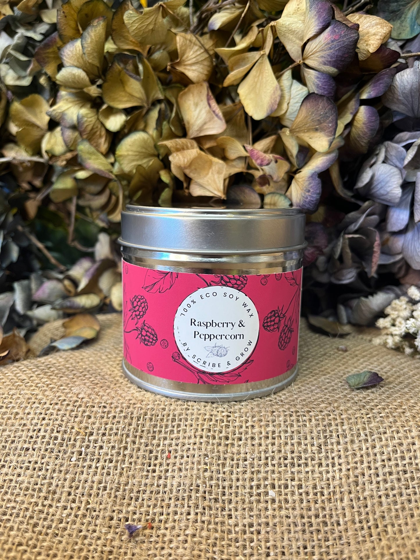 Grow Candle - Raspberry & PeppercornScented CandleGrow Candle - Raspberry & PeppercornRaspberries and cherries combined with pink and black peppercorns create a sophisticated fragrance, enhanced by notes of rose, musk, and amber.
Our Grow Candles are Scribe & GrowScribe & GrowGrow Candle - Raspberry & Peppercorn