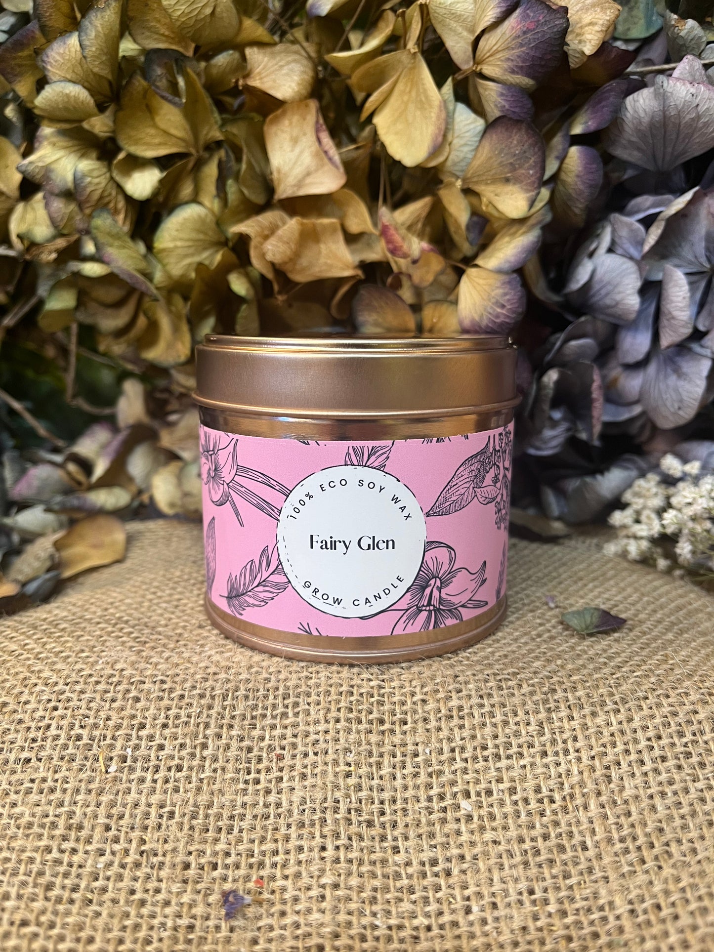 Grow Candle - Fairy GlenScented CandleGrow Candle - Fairy GlenDelicate droplets of sunshine shimmer through a soft, powdery floral meadow, releasing a magical aroma of vanilla, patchouli, and sandalwood.
Our Grow Candles are haScribe & GrowScribe & GrowGrow Candle - Fairy Glen