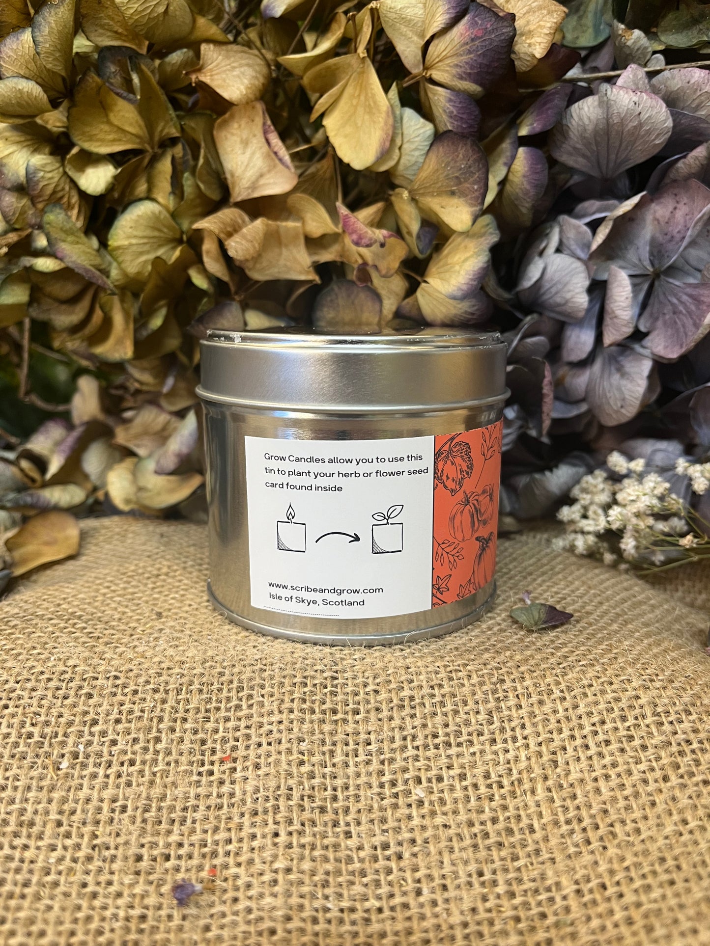 Grow Candle - Pumpkin SpiceScented CandleGrow Candle - Pumpkin SpiceTreat yourself to a slice of autumn goodness with our Pumpkin Spice candle! A delicious blend of gourmand, fruity and spicy aromas
Our Grow Candles are lovingly handScribe & GrowScribe & GrowGrow Candle - Pumpkin Spice