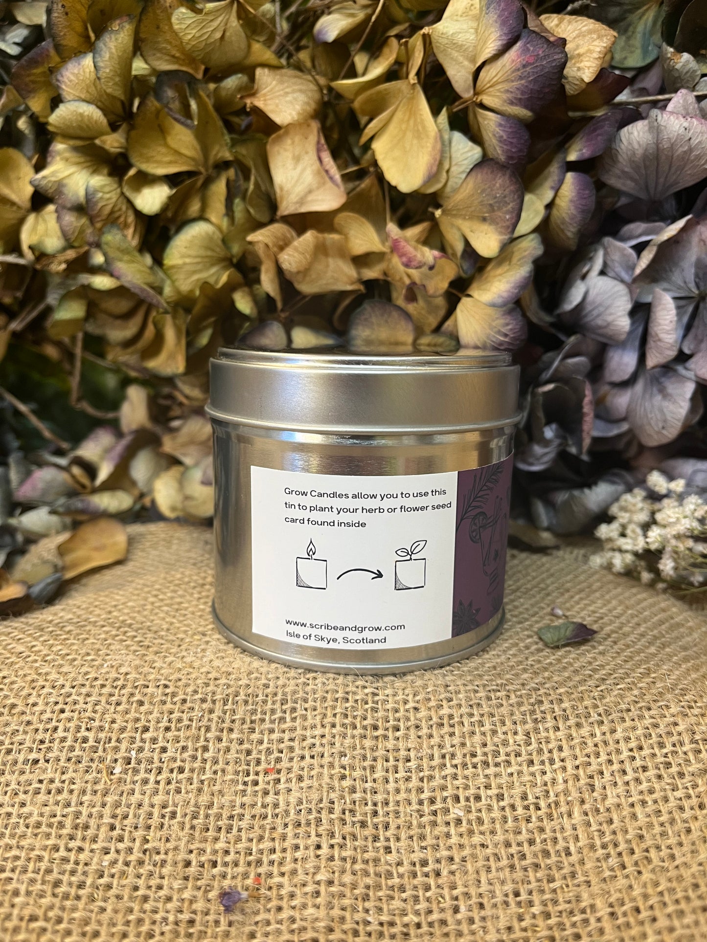 Grow Candle - Mulled WineScented CandleGrow Candle - Mulled WineRaspberries and cherries combined with pink and black peppercorns create a sophisticated fragrance, enhanced by notes of rose, musk, and amber.
Our Grow Candles are Scribe & GrowScribe & GrowGrow Candle - Mulled Wine