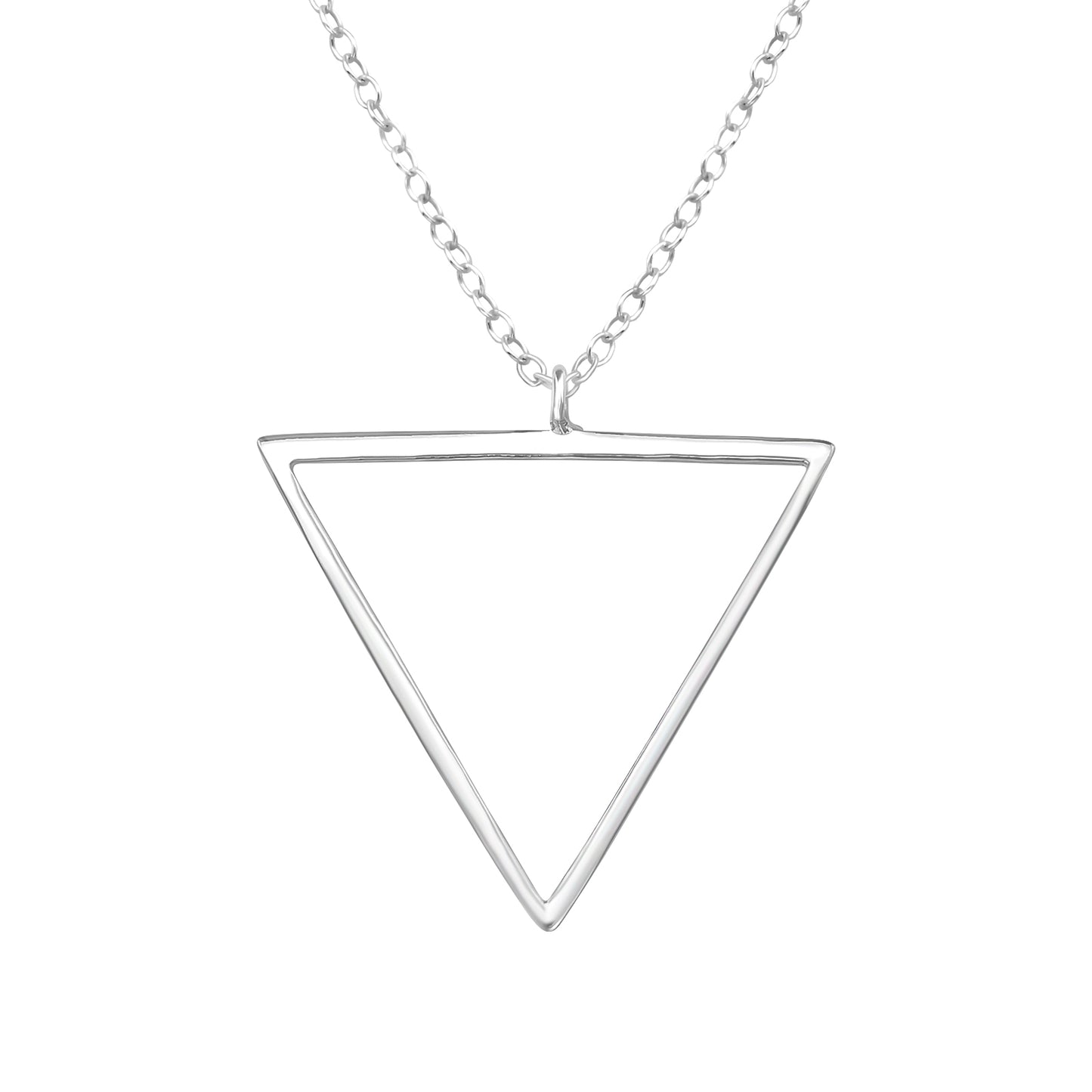 Triangle - 925 Sterling Silver NecklaceTriangle - 925 Sterling Silver NecklaceOur sterling silver necklaces make the ideal gift, featuring eco-friendly packaging that can be planted.
Material : 925 Sterling Silver
Silver weight : 1.65 g
Scribe & GrowScribe & GrowTriangle - 925 Sterling Silver Necklace