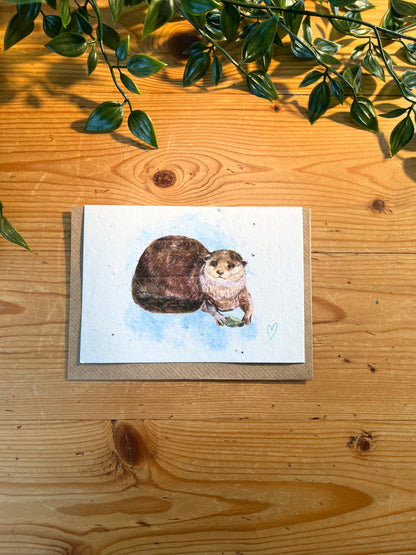 Paper Seed Card - WhalePaper Seed Card - Whale"Handmade, packed full of bee friendly flower seeds and made from 100% Pre-consumer recycled cotton"
Our seed paper cards are made here at Scribe and Grow using seedScribe & GrowScribe & GrowPaper Seed Card - Whale
