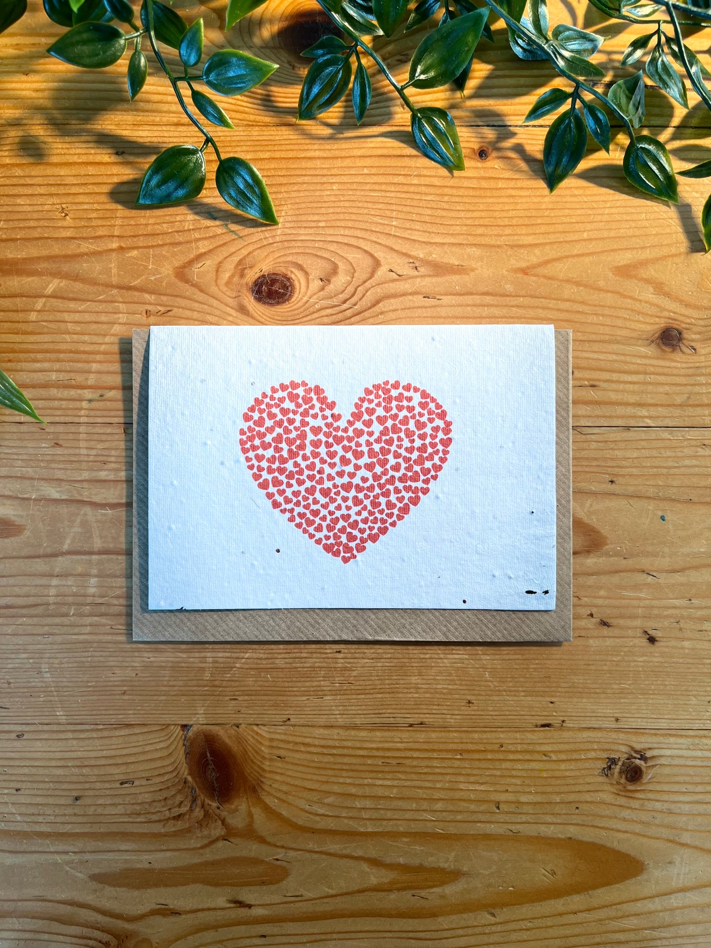 Paper Seed Card -Red HeartPaper Seed Card -Red Heart"Handmade, packed full of bee friendly flower seeds and made from 100% Pre-consumer recycled cotton"
Our seed paper cards are made here at Scribe and Grow using seedScribe & GrowScribe & GrowPaper Seed Card -Red Heart