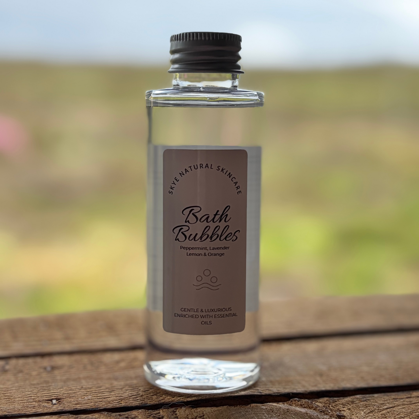 Mini Bath Bubbles - Peppermint, Lavender, Lemon & Orange 90ml