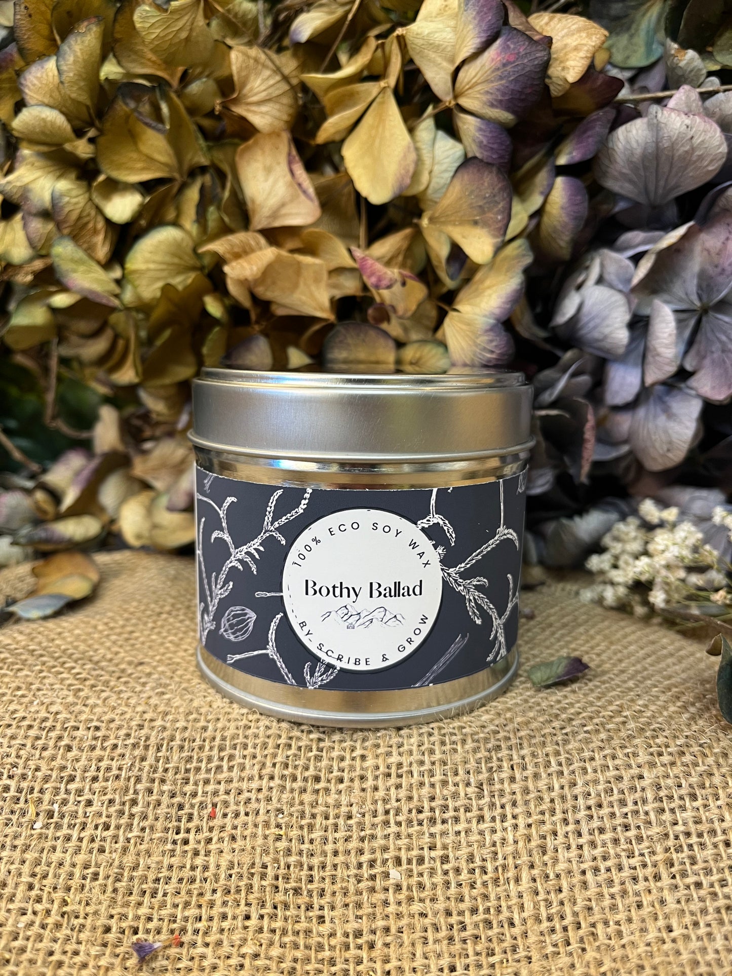 Grow Candle - Bothy BalladScented CandleGrow Candle - Bothy BalladOur Bothy Ballad scented candle draws inspiration from Scotland’s bothys—small huts that serve as mountain refuges. It features notes of vanilla and smoky chocolate Scribe & GrowScribe & GrowGrow Candle - Bothy Ballad