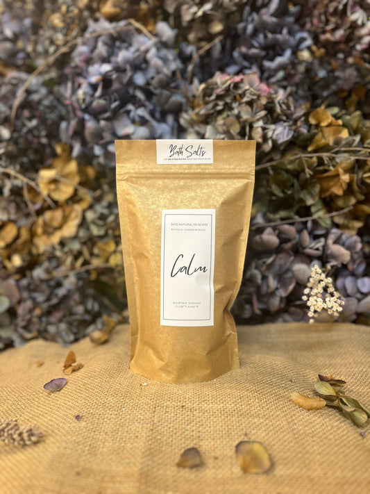 Skye Natural Skincare Bath Salts - CalmBath SaltsSkye Natural Skincare Bath Salts - CalmA magical blend of Epsom Salt, Isle of Skye Sea Salt, Lavender &amp; Orange essential oil
Our soaking salts are made on the Isle of Skye, using sea salt harvested byScribe & GrowScribe & GrowSkye Natural Skincare Bath Salts - Calm