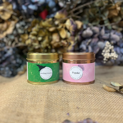 Grow Candle - Defying GravityScented CandleGrow Candle - Defying GravityInspired by the hit musical, this dark and mysterious fragrance blends whisky, vanilla, and chocolate with a bold, smoky peat undertone.
Our Grow Candles are lovinglScribe & GrowScribe & GrowGrow Candle - Defying Gravity