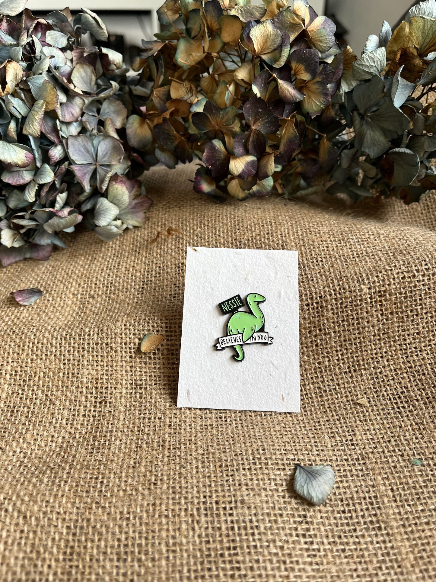 Enamel Pin -  Nessie Believes In You
