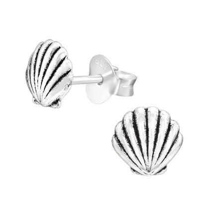 Shells - 925 Sterling Silver Earrings