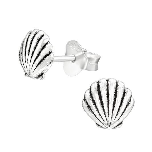 Shells - 925 Sterling Silver Earrings