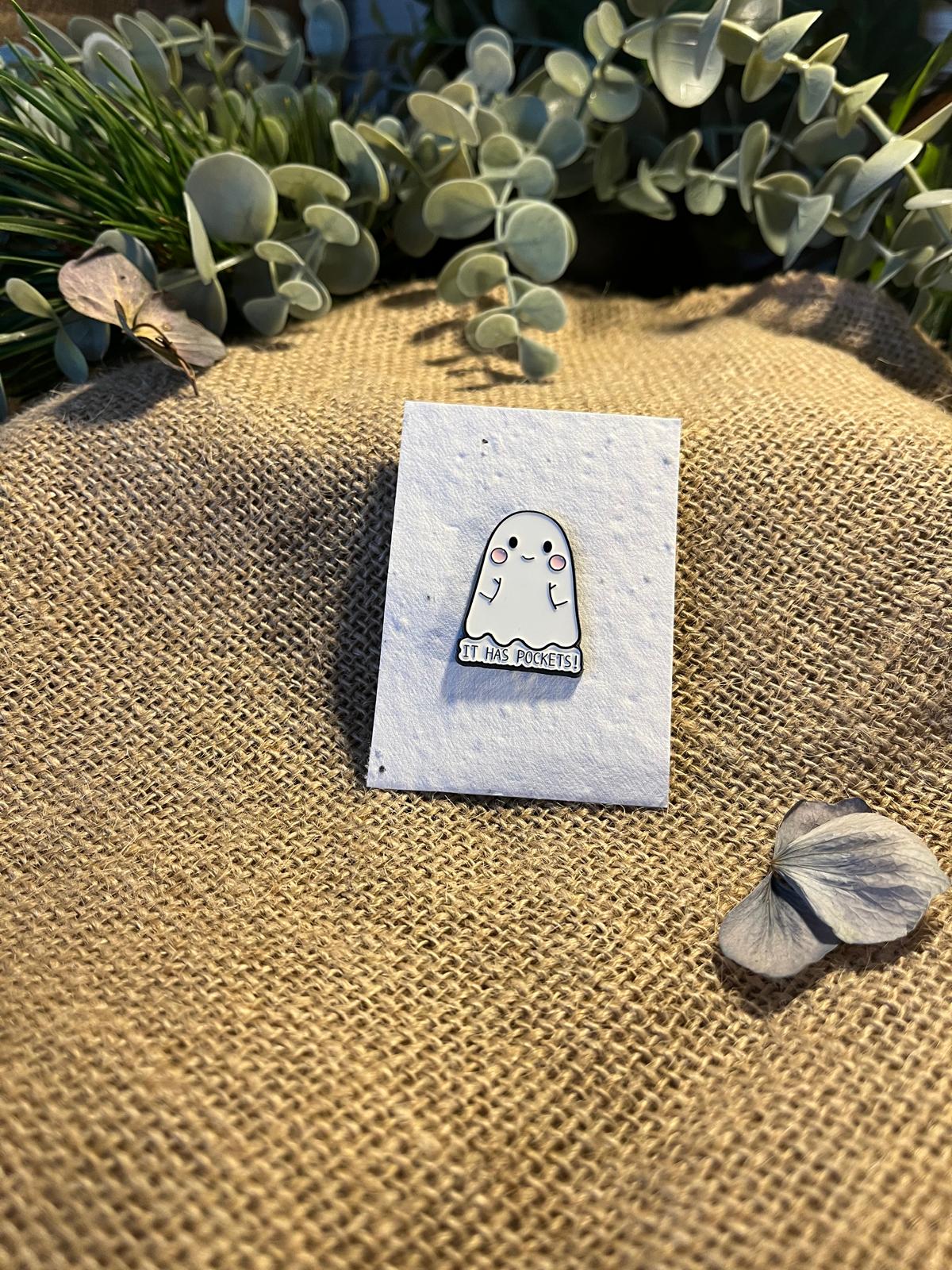 Enamel Pin - Ghost