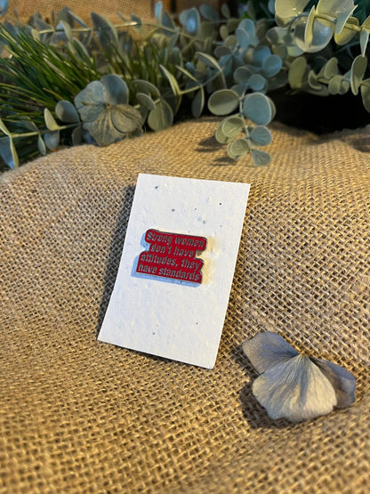 Enamel Pin - Strong Women